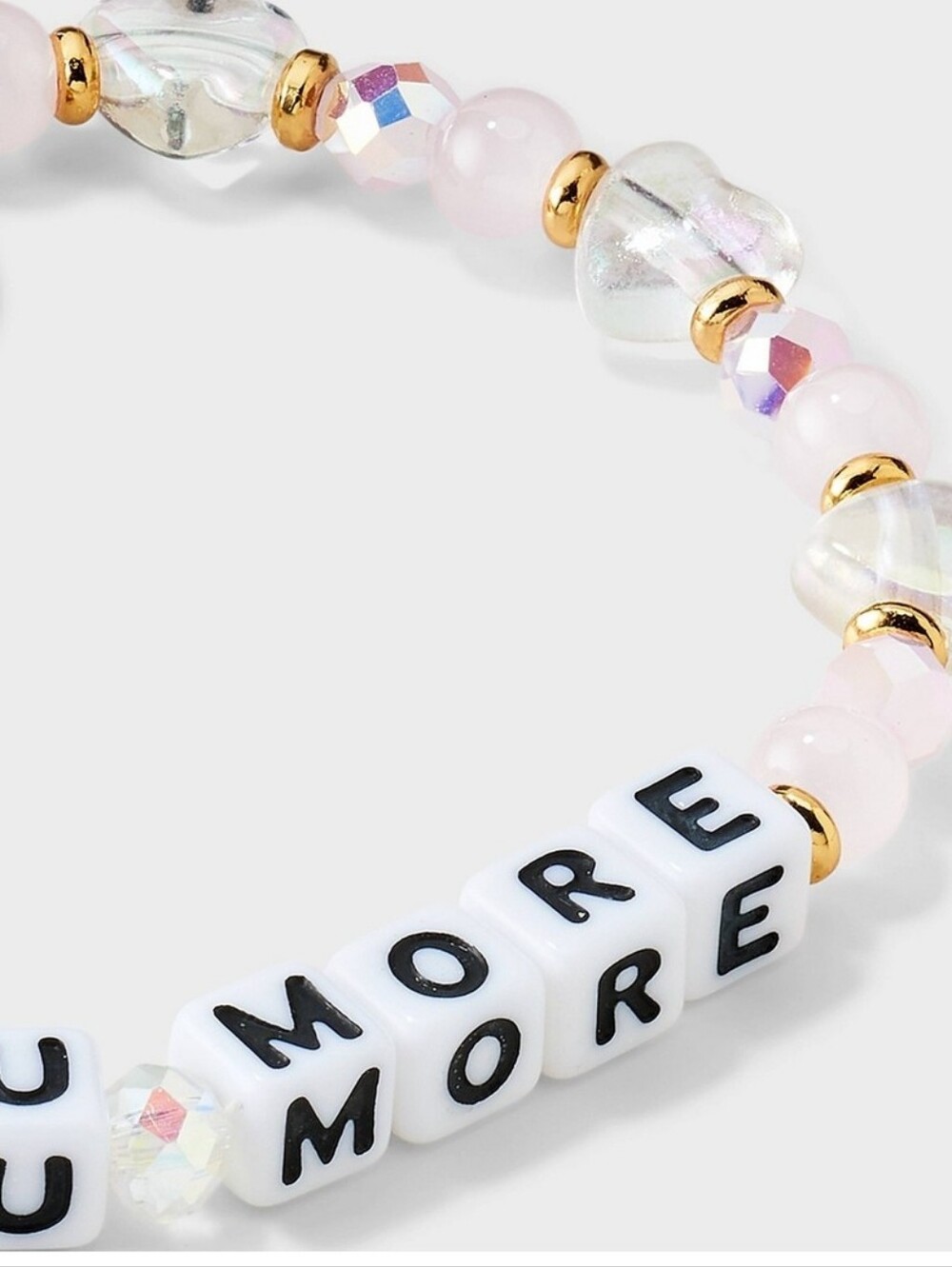 Little Words Project "Love You More" Beaded Bracelet - Picture 4 of 9